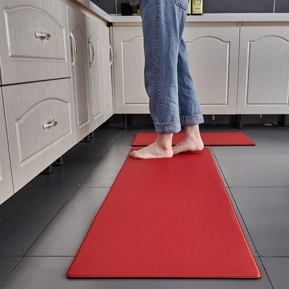 PU Leather Kitchen Floor Mat